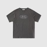  Áo Thun [Unisex] Badblood - [w-tee25-080] Mystic Basic T-Shirt Charcoal Dot 