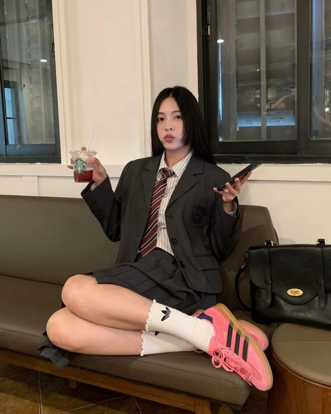  Giày Adidas Gazelle Blisspink - IE7002 