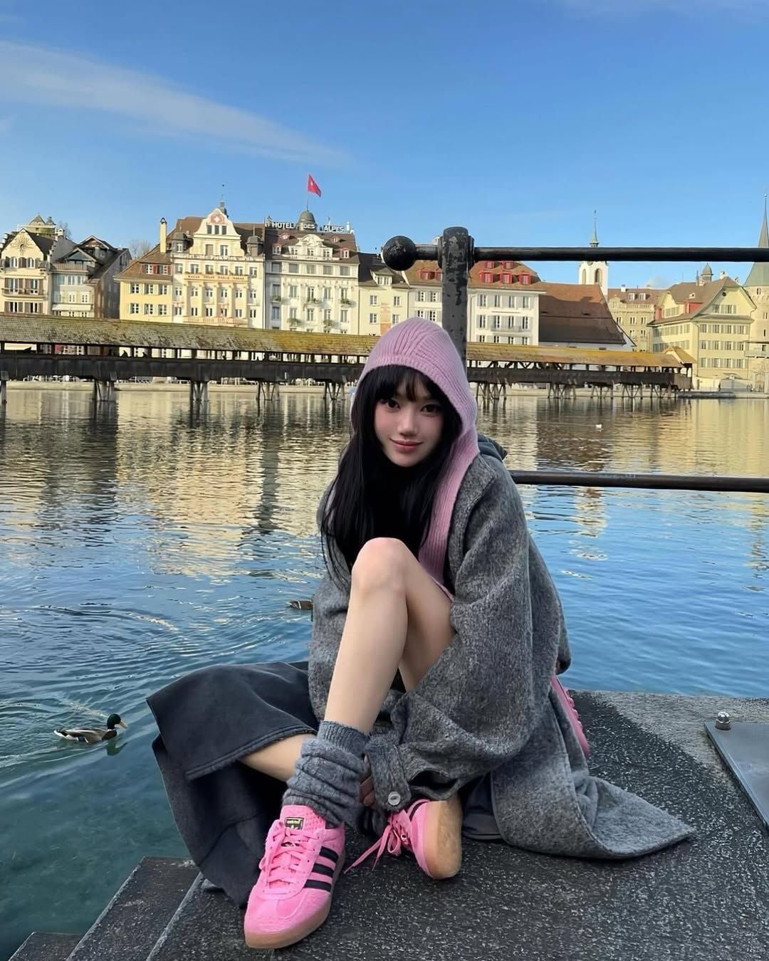  Giày Adidas Gazelle Blisspink - IE7002 