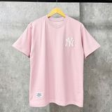  Áo Thun New Era - [Unisex] NY Yankees Hawaii Style Logo Pink T-Shirt - 12354883 