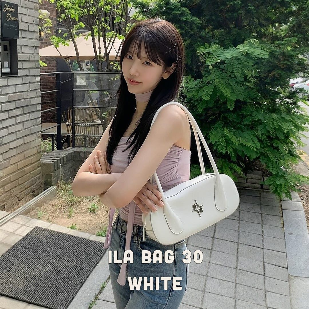  Túi Xách FindKapoor Korea - Ila Bag 30 White 
