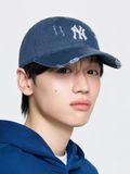  Nón MLB Korea - [Unisex] Damage Washed Unstructured Ball Cap NY Yankees - 3ACPVV34N-50NYS 