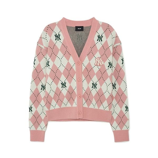 Áo Cardigan MLB [Nữ] Monogram New York Yankees - 3FKCM0134-50PCS