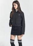  Áo Khoác MLB [Nữ] - Basic Collared Crop Work Jacket NY - 3FJPB0146-50BKS 