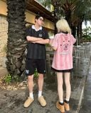  Áo Polo New Era - [Unisex] NY Yankees Jersey Stripe Pink - 18978562 