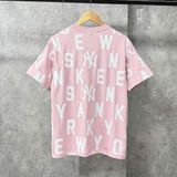  Áo Thun New Era - [Unisex] NY Monogram Yankees Pink - 12225661 