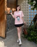  Áo Thun New Era - [Unisex] Hello Kitty Pink 