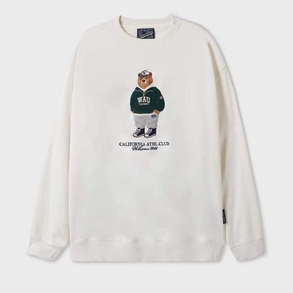  Áo Sweater WHOAU [Unisex] - Steve Patch Sweatshirt - WHMWF3922U 