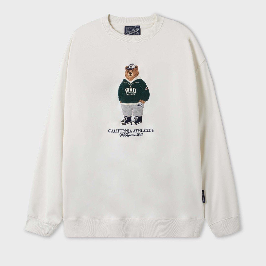  Áo Sweater WHOAU [Unisex] - Steve Patch Sweatshirt - WHMWF3922U 