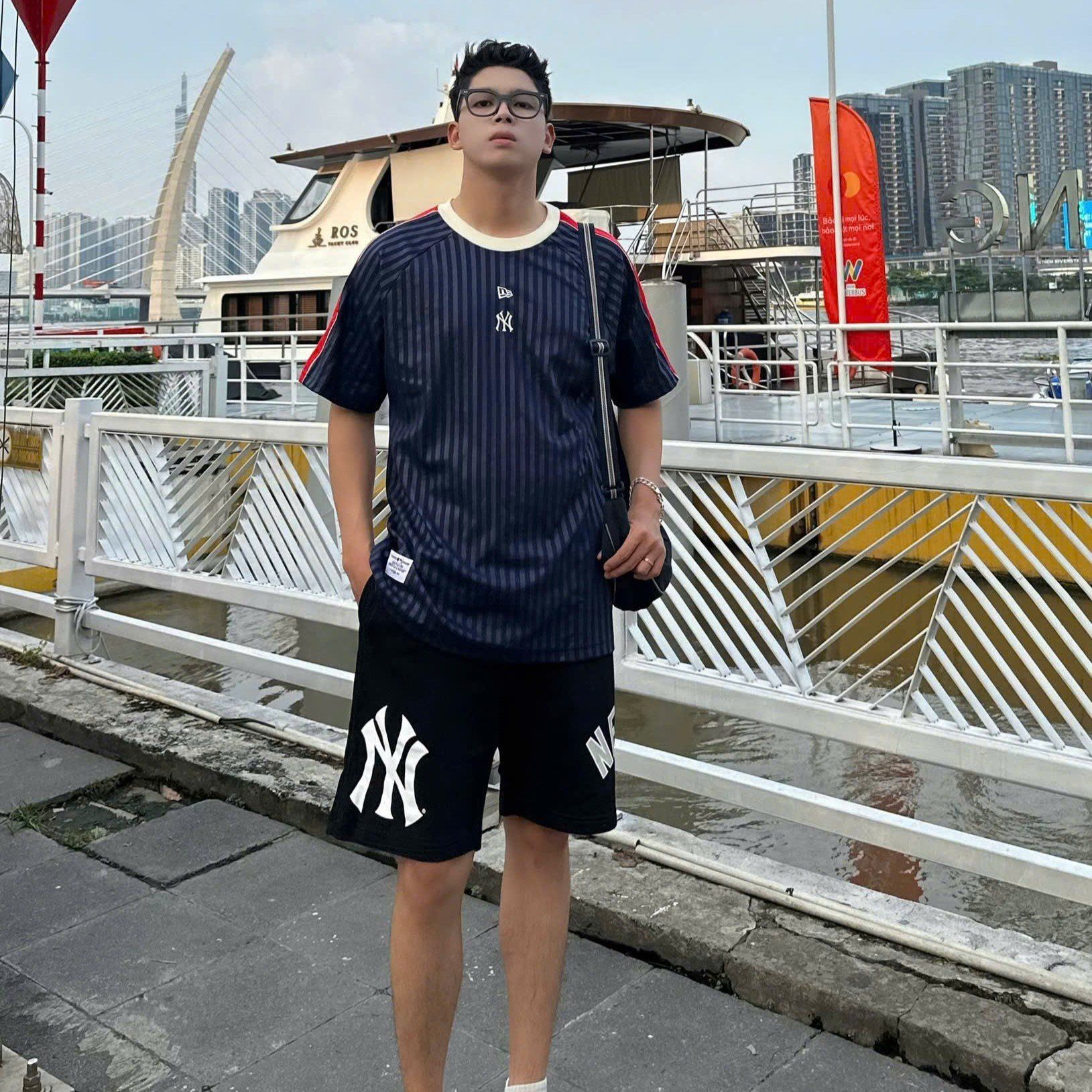  Áo Thun New Era - [Unisex] NY Yankees Jersey Navy - 15877460 