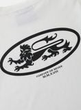  Áo Thun [Unisex] Badblood - [w-tee25-087] BAD Mini Logo T-Shirt White 