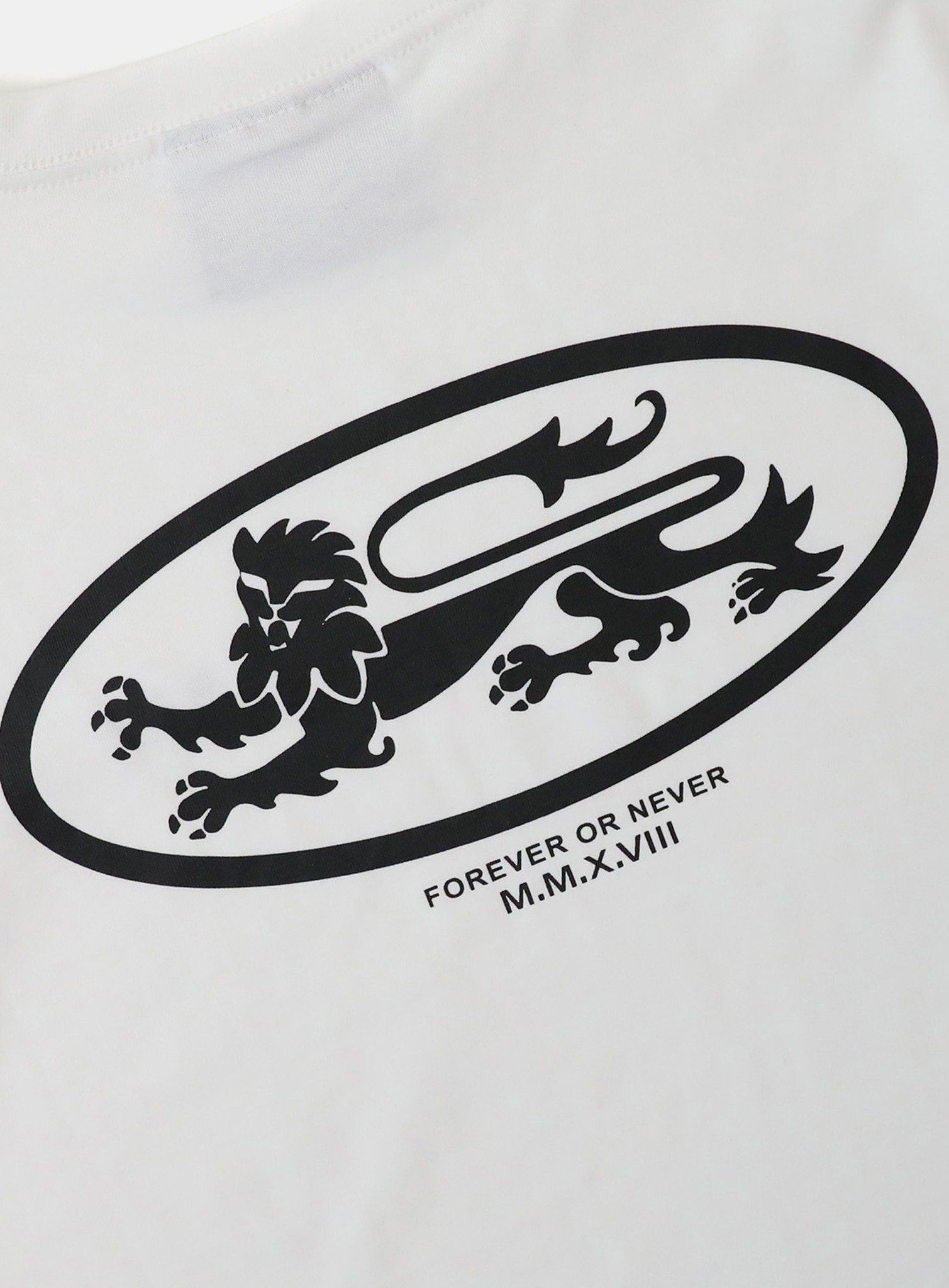  Áo Thun [Unisex] Badblood - [w-tee25-087] BAD Mini Logo T-Shirt White 