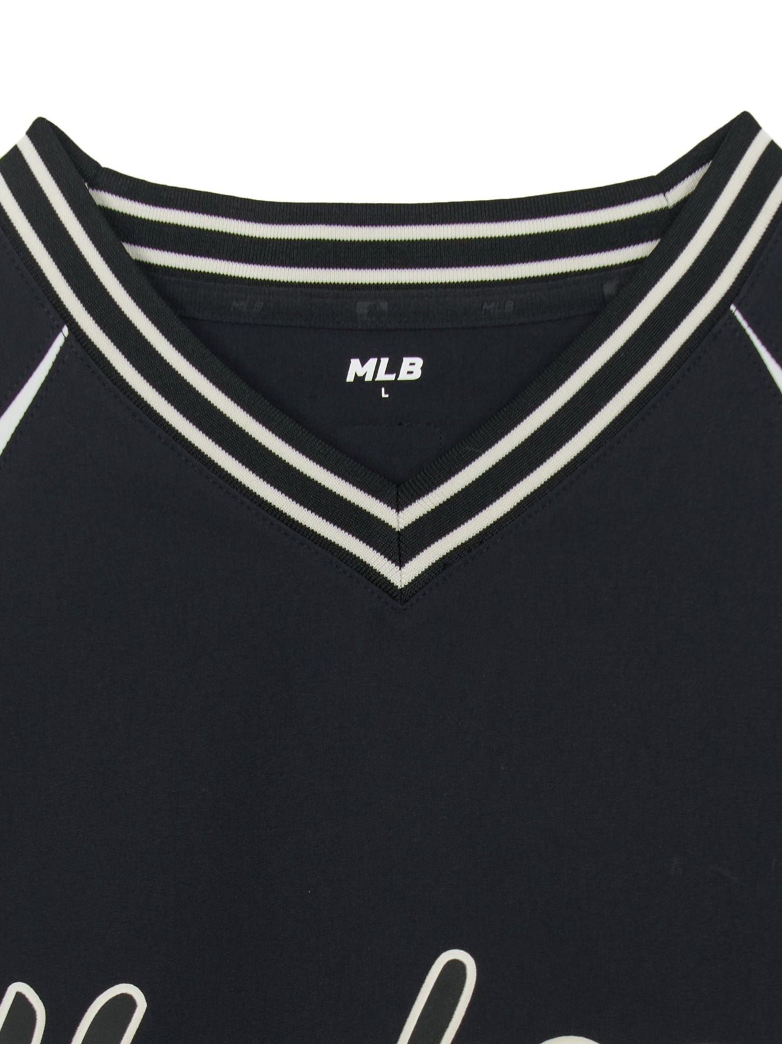  Áo Sweater MLB Korea - Varsity Sportive Curlsive Woven Yankees - 3AMTV1254-50BKS 