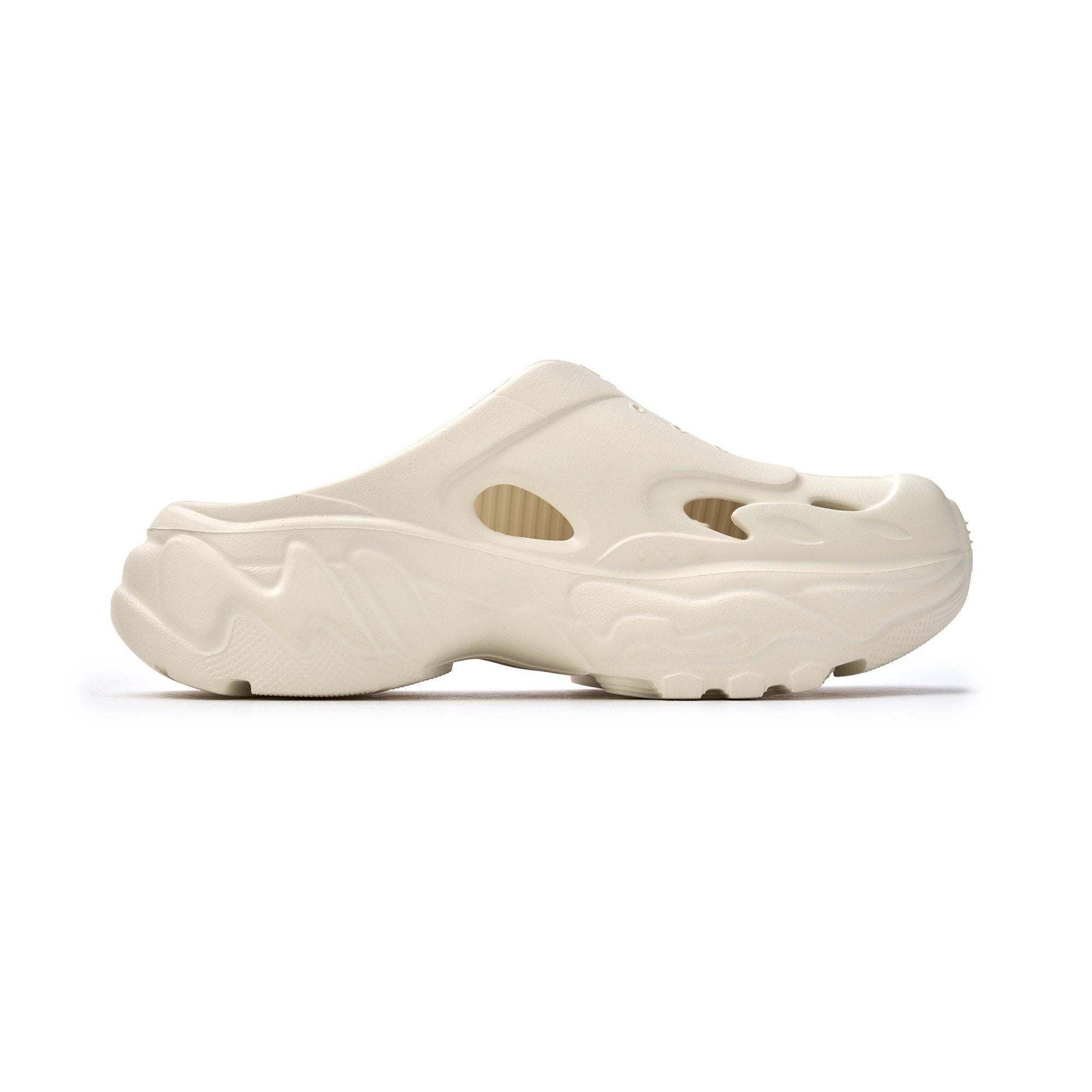  Giày Đạp Gót MLB Korea - Big Ball Chunky Recovery Mule NY Yankees - 3ASQR0153-50IVS 