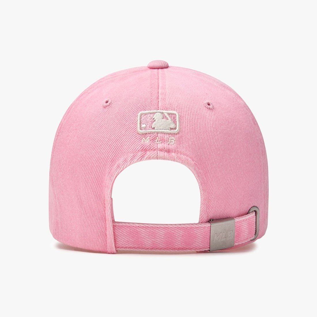  Nón MLB Basic Washed Unstructured Ball Cap Cleveland Guardians Pink - 3ACPVV14N-45PKM 