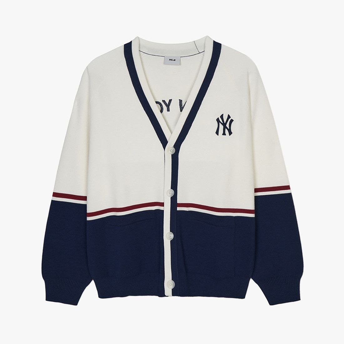  Áo Cardigan MLB [Unisex] Varsity New York Yankees - 3AKCV0144-50CRS 
