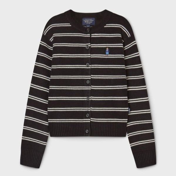  Áo Cardigan WHOAU [Nữ] - Steve R-Neck - WHCKG1111F 