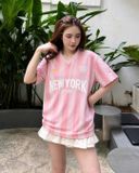  Áo Thun New Era - [Unisex] NY Yankees Jersey Pink T-Shirt - 15878976 