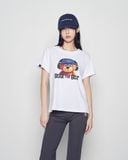  Áo thun [Nữ] ADLV - Acmédelavie Headphone AC Bear White 