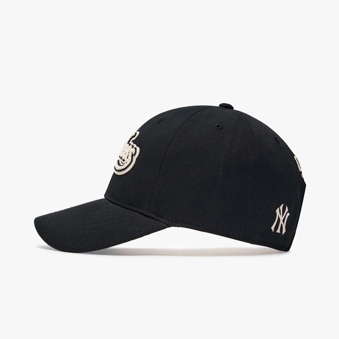  Nón Lưỡi Trai MLB Varsity Cursive Fluffy Logo - 3ACPVF04N-50BKS 