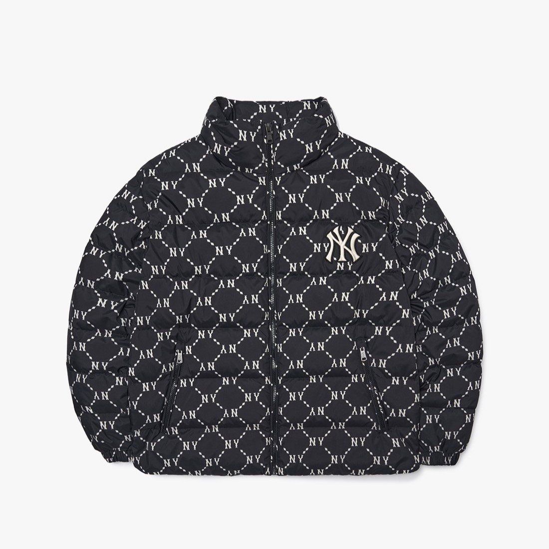  Áo Khoác Phao MLB Diamond Monogram Mid Light - 3ADJM0826-50BKS 