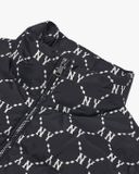  Áo Khoác Phao MLB Diamond Monogram Mid Light - 3ADJM0826-50BKS 