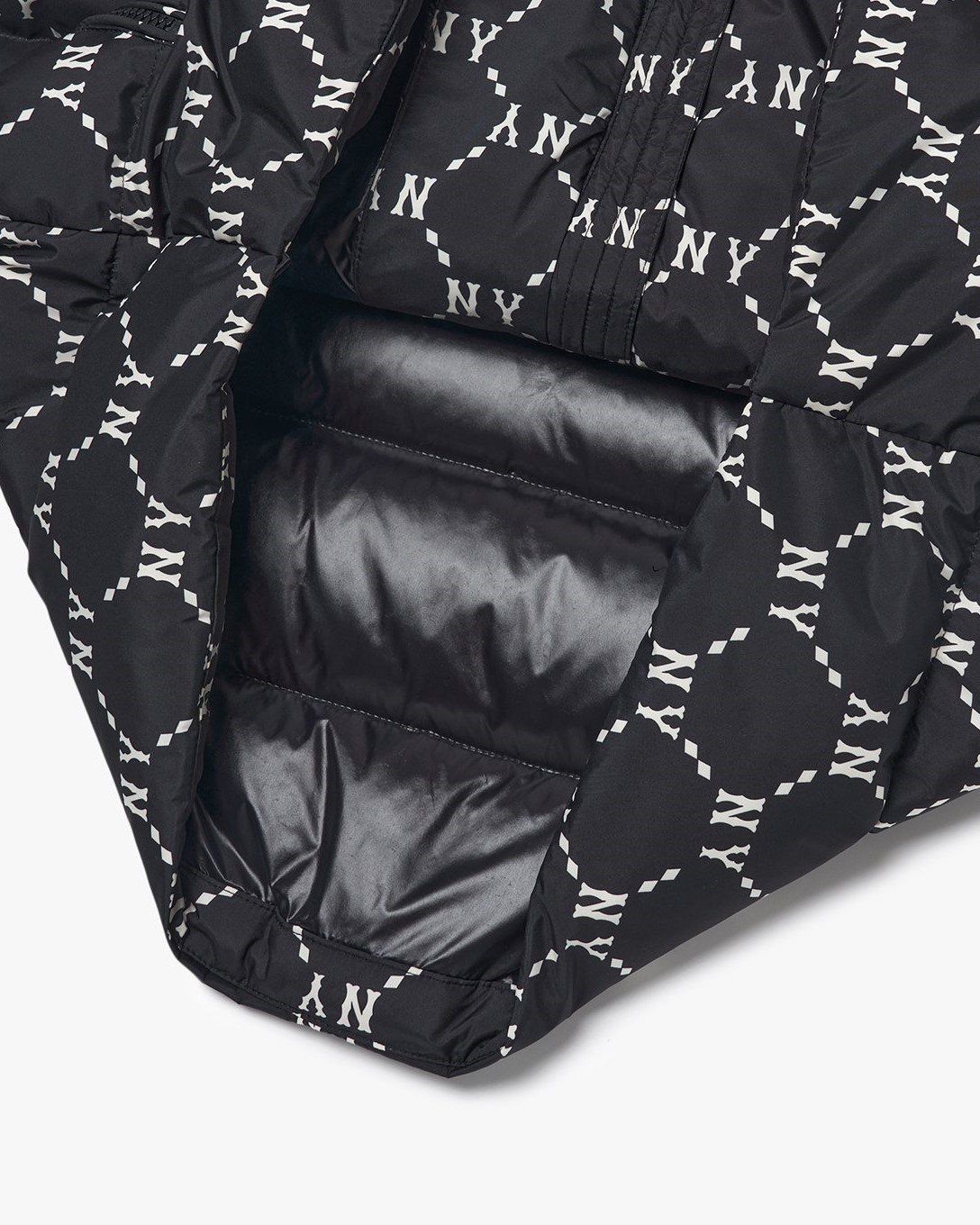  Áo Khoác Phao MLB Diamond Monogram Mid Light - 3ADJM0826-50BKS 