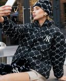  Áo Khoác Phao MLB Diamond Monogram Mid Light - 3ADJM0826-50BKS 