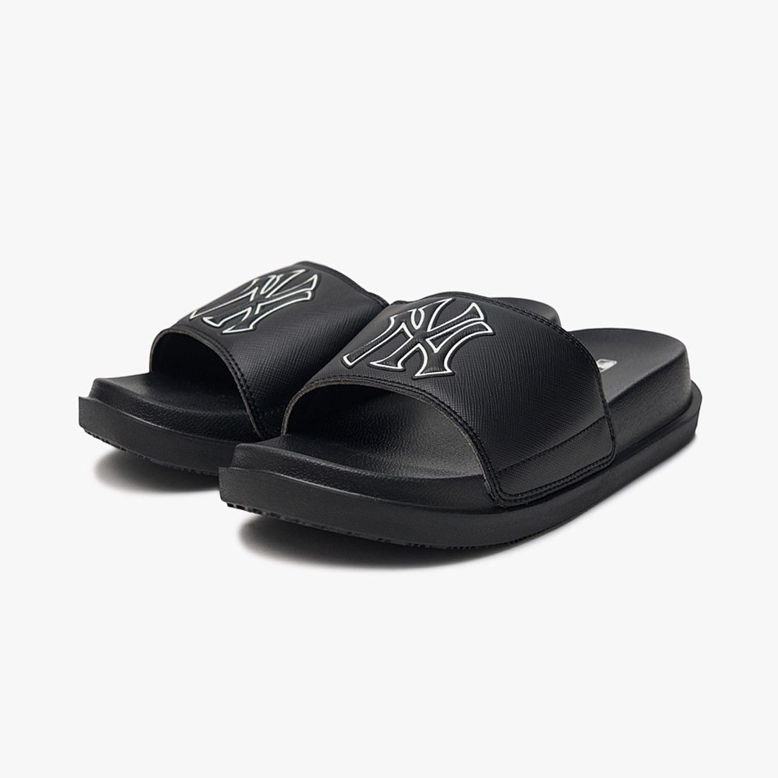  Dép MLB Korea - Chunky Mound Basic - 3ALPCMM4N-50BKS 