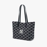  Túi Xách MLB Classic Monogram Jacquard Shopper Bag 3AORM015N-50BKS 