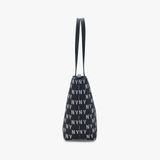  Túi Xách MLB Classic Monogram Jacquard Shopper Bag 3AORM015N-50BKS 