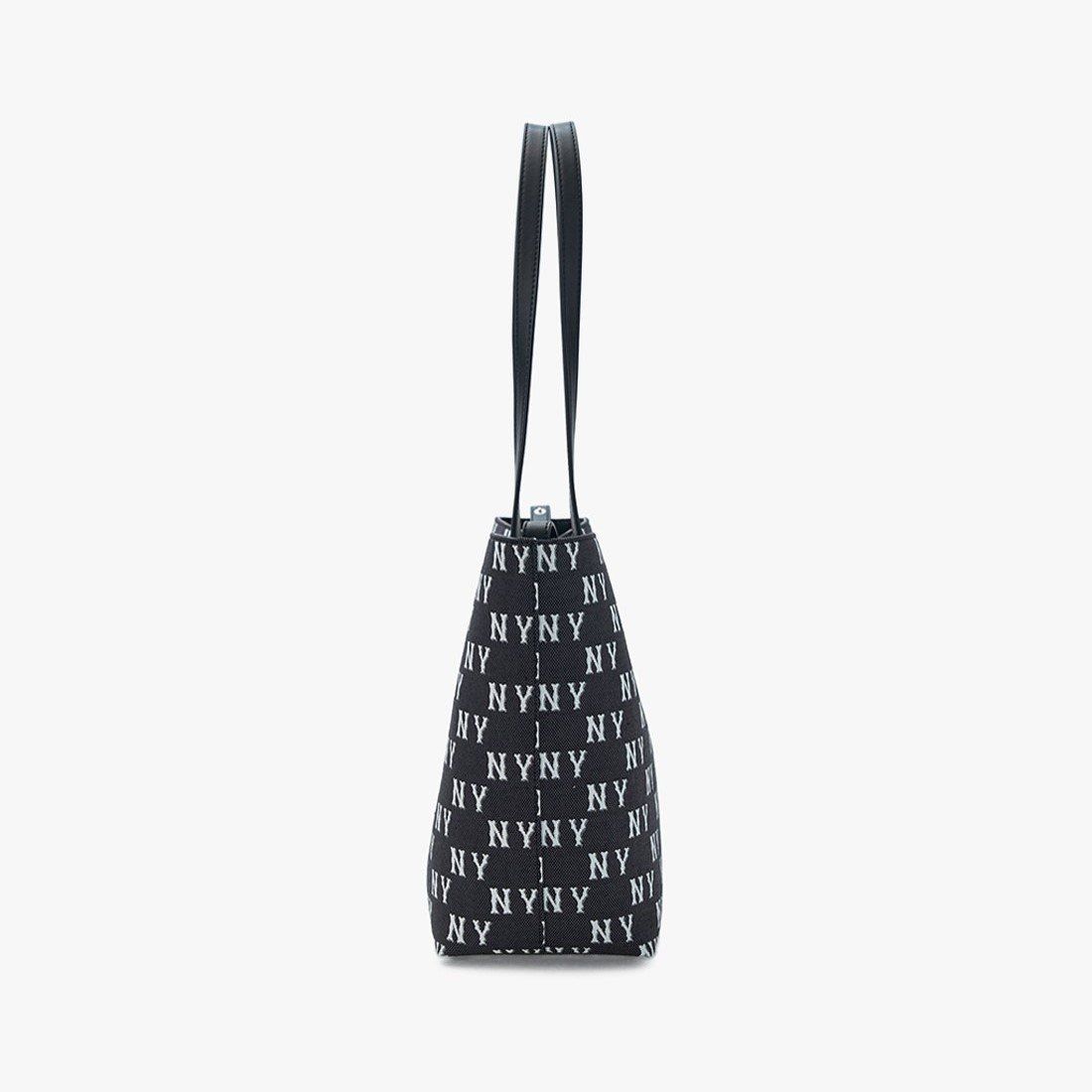  Túi Xách MLB Classic Monogram Jacquard Shopper Bag 3AORM015N-50BKS 