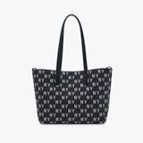  Túi Xách MLB Classic Monogram Jacquard Shopper Bag 3AORM015N-50BKS 