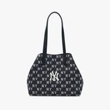  Túi Xách MLB Classic Monogram Jacquard Shopper Bag 3AORM015N-50BKS 