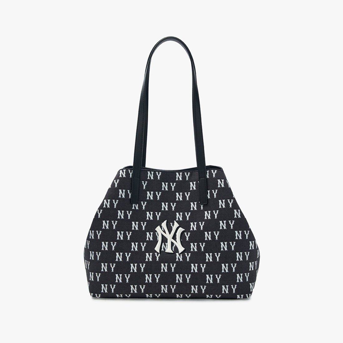  Túi Xách MLB Classic Monogram Jacquard Shopper Bag 3AORM015N-50BKS 