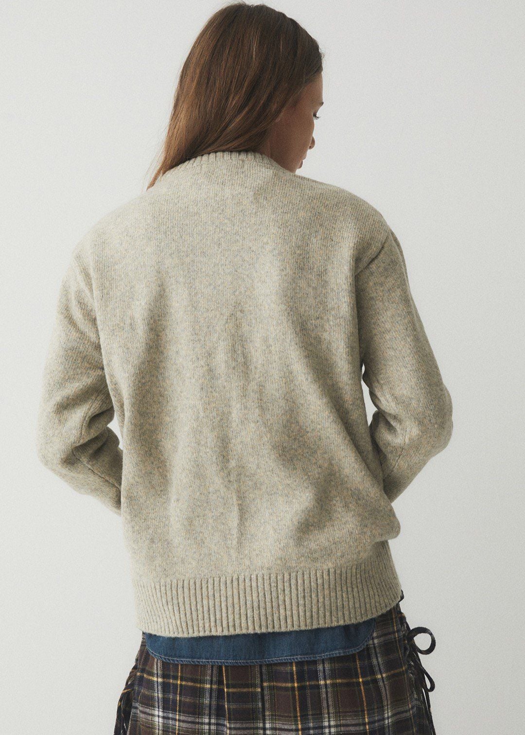  Áo Sweater WHOAU [Unisex] - Steve Jacquard Knit - WHKAE4T11U 