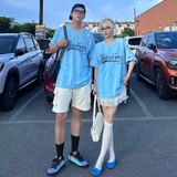  Áo Thun New Era - [Unisex] NY Yankees Jersey BlueT-Shirt - 18978566 