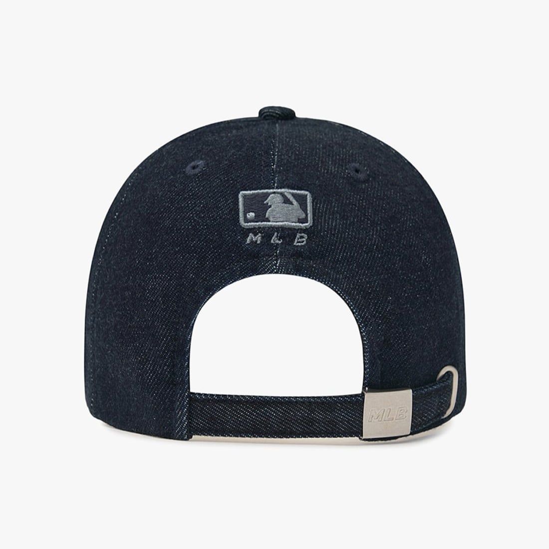  Nón MLB Korea - [Unisex] Basic Coopers Denim 5PANEL NY Indigo - 3ACPDS24N-50INS 