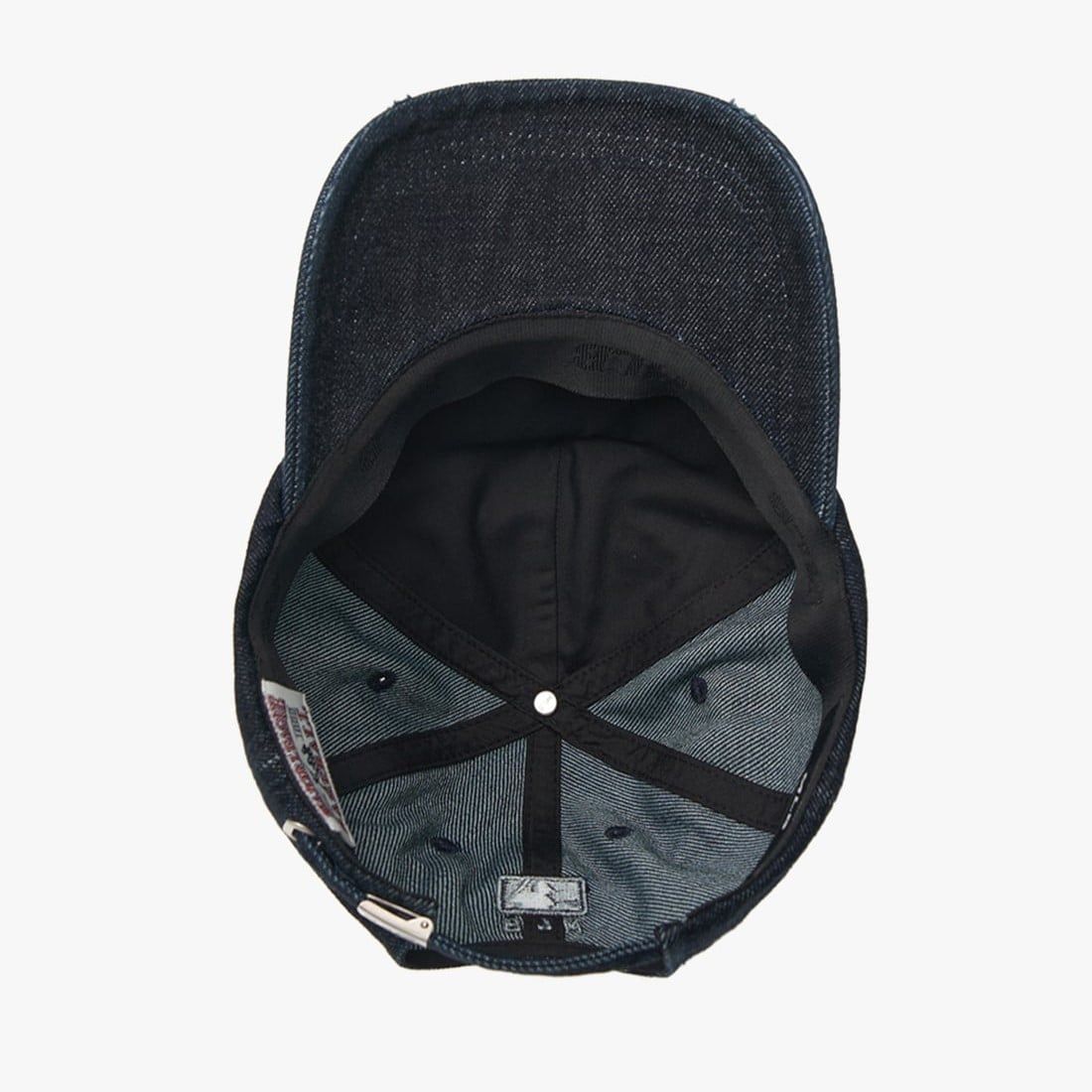  Nón MLB Korea - [Unisex] Basic Coopers Denim 5PANEL NY Indigo - 3ACPDS24N-50INS 
