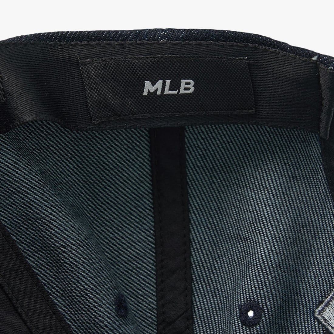  Nón MLB Korea - [Unisex] Basic Coopers Denim 5PANEL NY Indigo - 3ACPDS24N-50INS 