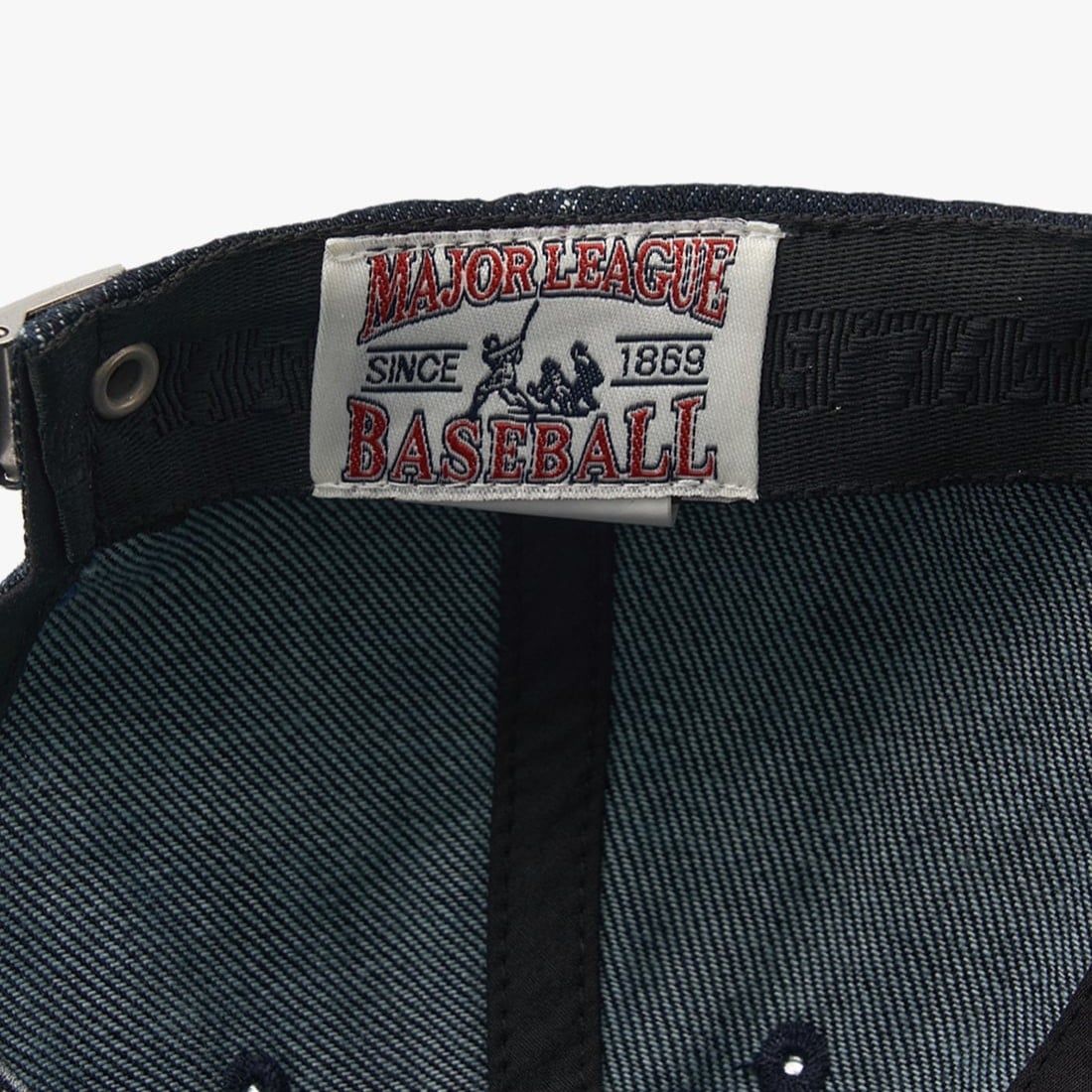  Nón MLB Korea - [Unisex] Basic Coopers Denim 5PANEL NY Indigo - 3ACPDS24N-50INS 