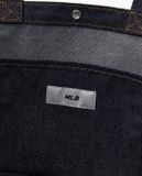  Túi Tote MLB Korea - Vintage Lettering Denim Shopper Bag LA Dodgers - 3AORV025N-50INS 