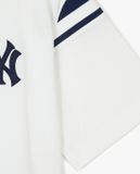  Áo Polo MLB [Unisex] - Varsity Shoulder Color Overfit Collar NY Yankees - 3APQV0143-50IVS 