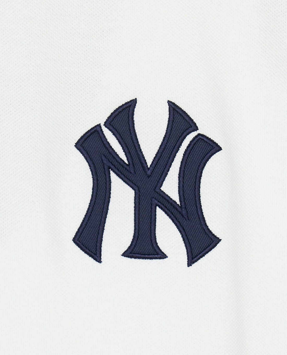  Áo Polo MLB [Unisex] - Varsity Shoulder Color Overfit Collar NY Yankees - 3APQV0143-50IVS 