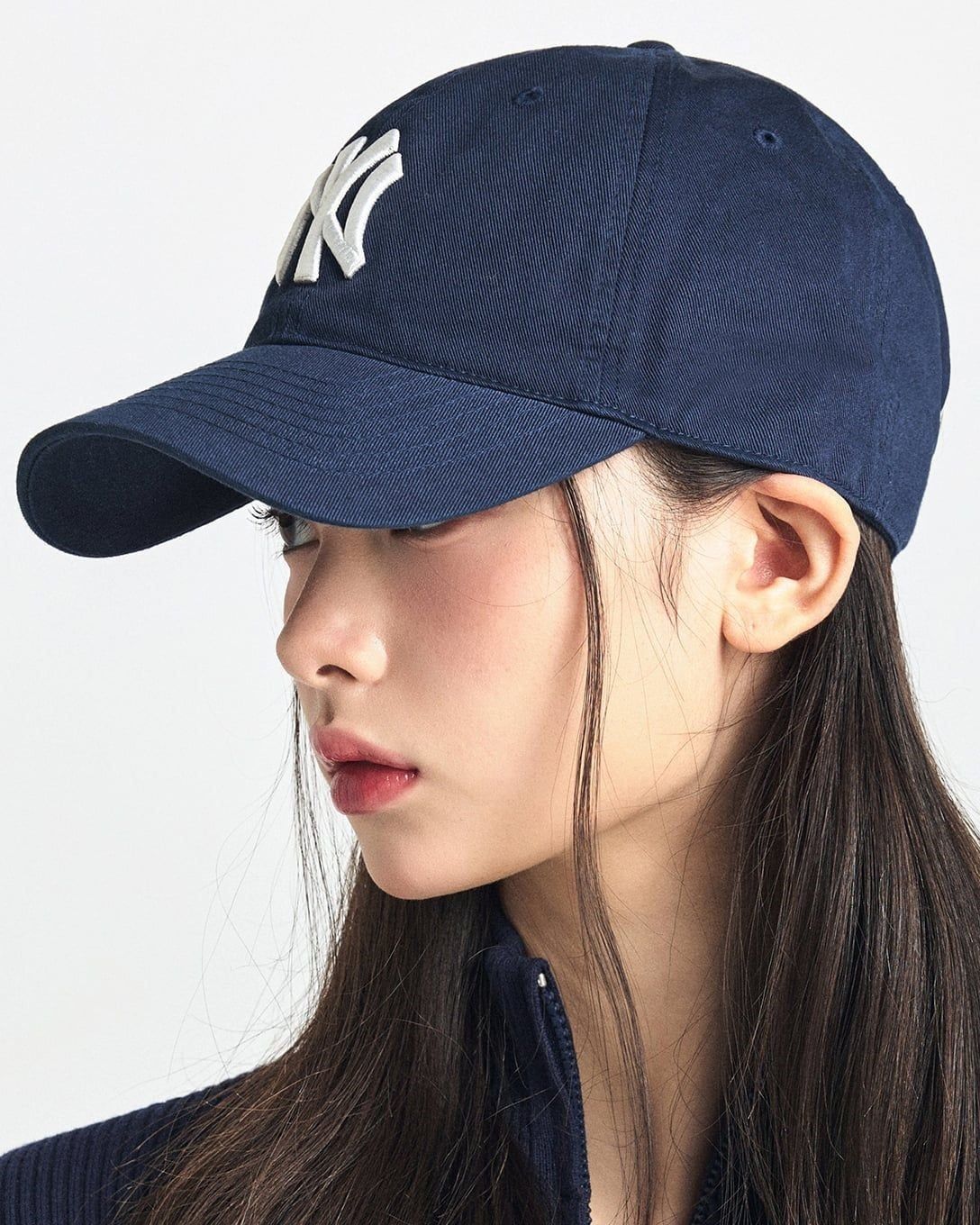  Nón MLB Korea - Basic NY Ball Cap - 3ACP6601N-50NYS 