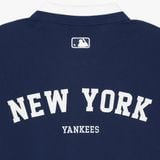  Áo Polo MLB [Unisex] - Varsity Shoulder Color Overfit Collar NY Yankees - 3APQV0143-50NYS 