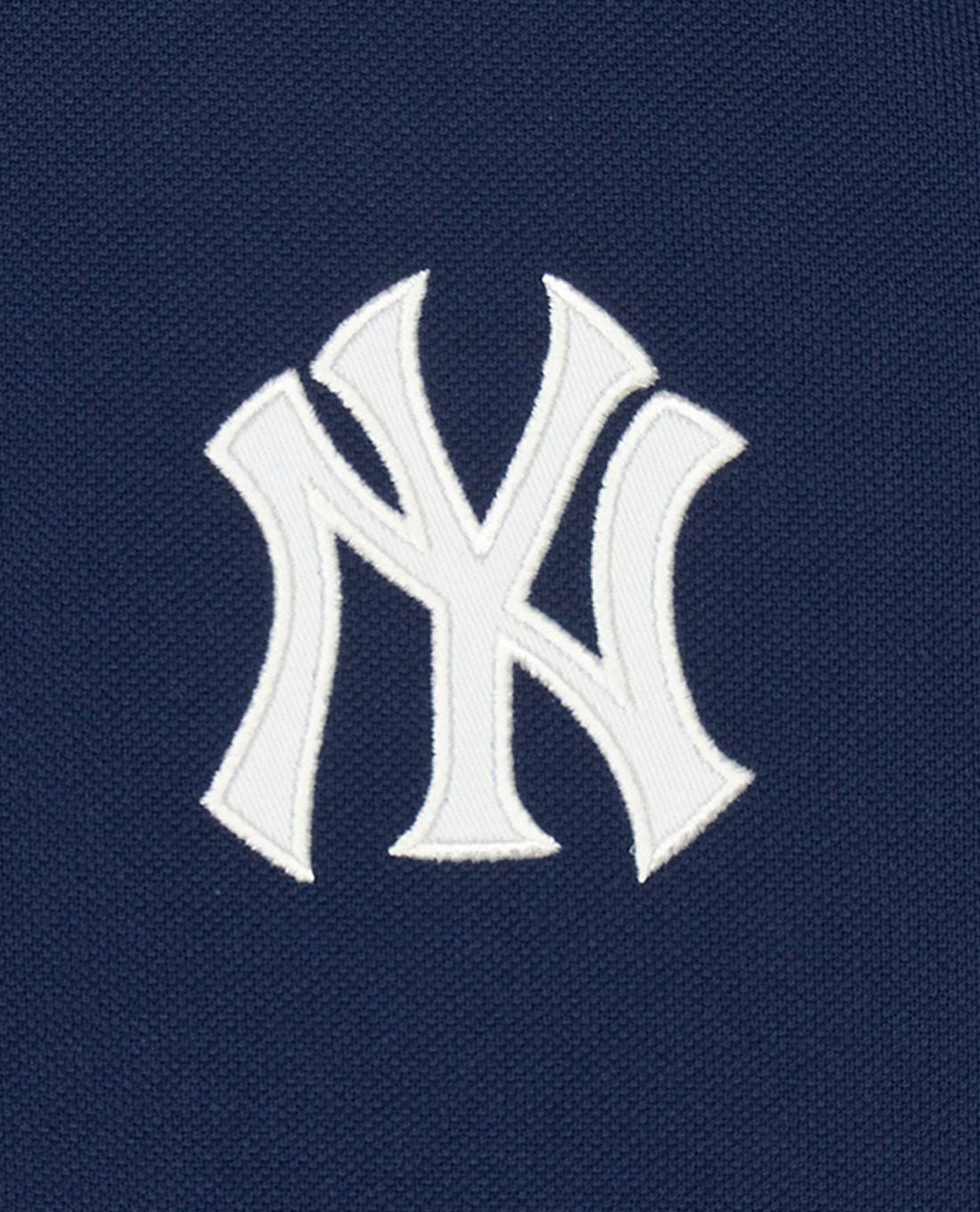  Áo Polo MLB [Unisex] - Varsity Shoulder Color Overfit Collar NY Yankees - 3APQV0143-50NYS 
