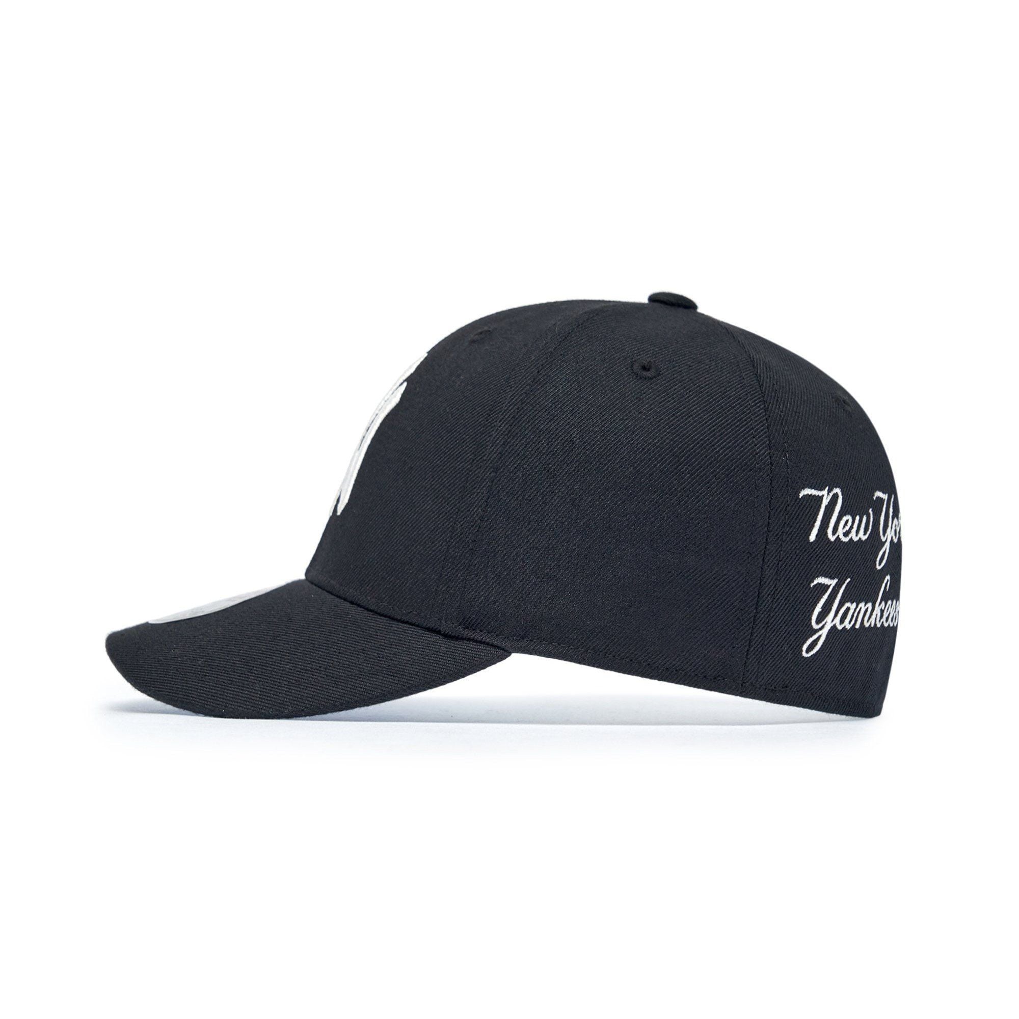  Nón MLB Korea - [Unisex] Signature Patch Structure Ball Cap New York Yankees - 3ACPBB25N-50BKS 