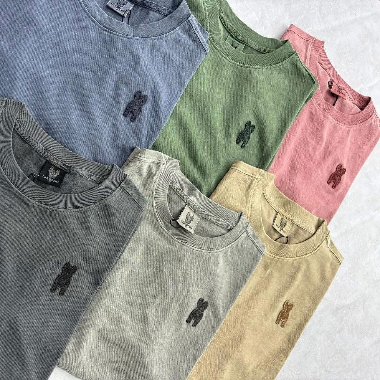  Áo thun Life Work - Washing Silicone Radok Short Sleeve T-shirt - LW255TS905 