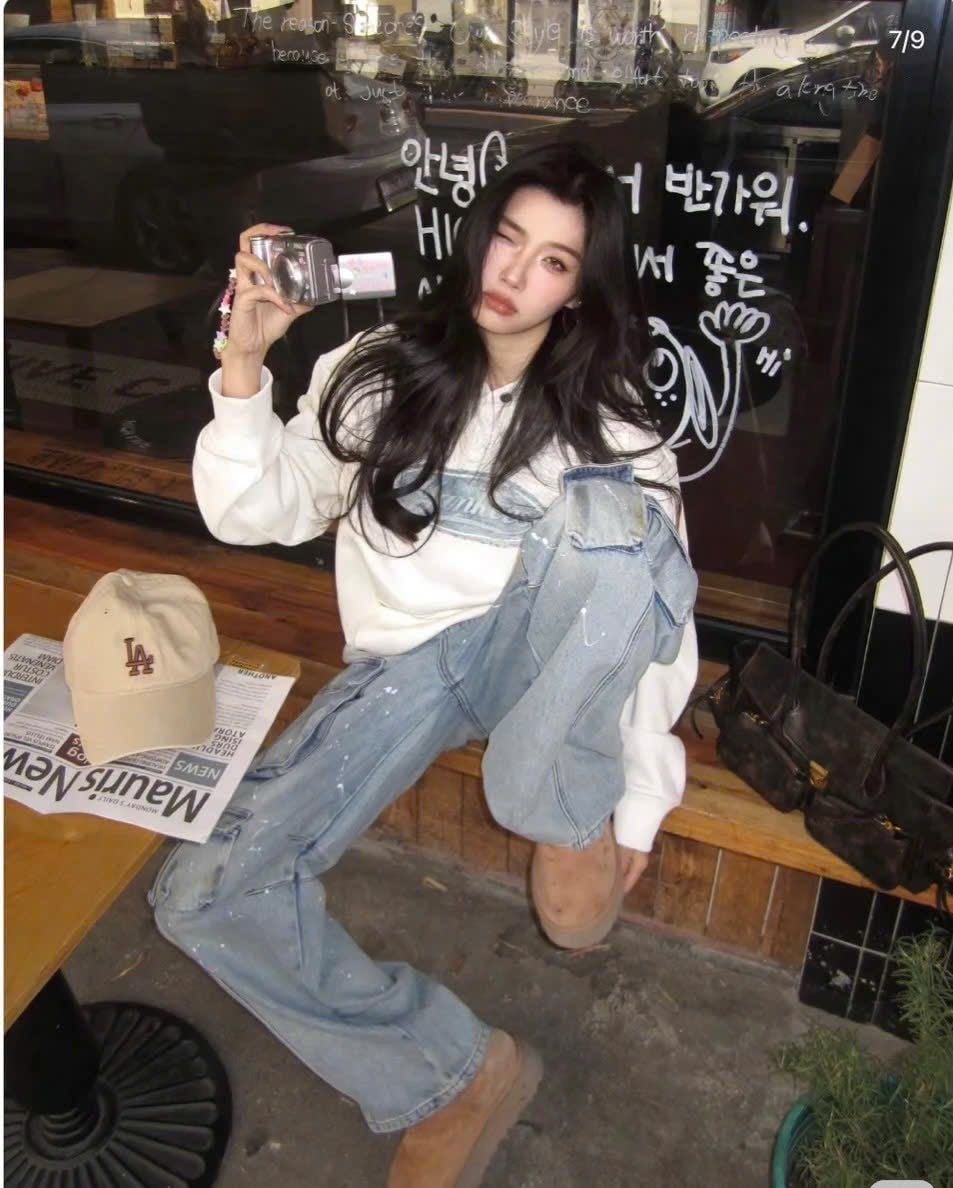  Nón MLB Basic Washed Unstructured Ball Cap LA Dodgers Beige - 3ACPVV14N-07BGL 